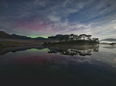 Aurora Borealis, Derryclare Lough, Connemara, Co Galway_master_1