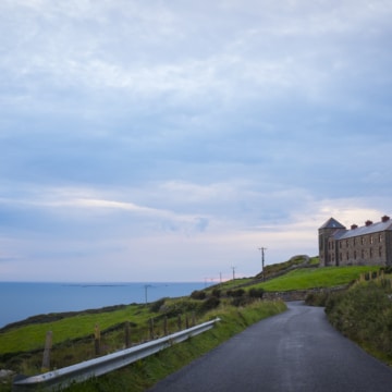 The old coastguard station on the Sky Road, Clifden, Connemara, Galway, Ireland
